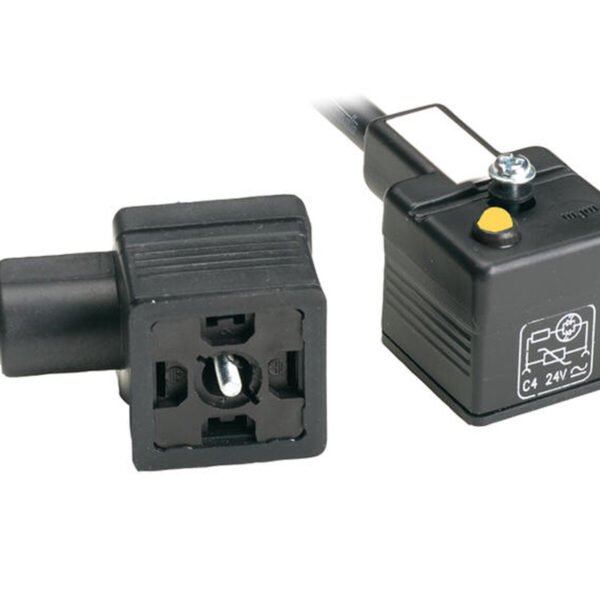 DIN43650 connector with cable
